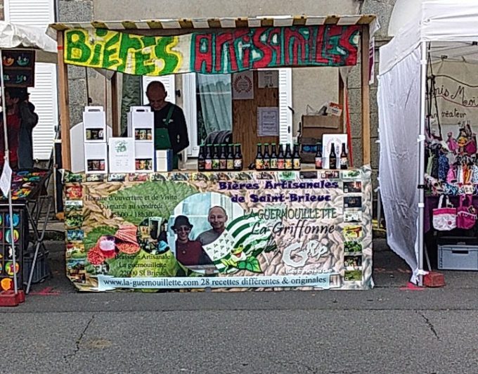 Brasserie La Guernouillette - étal de vente
