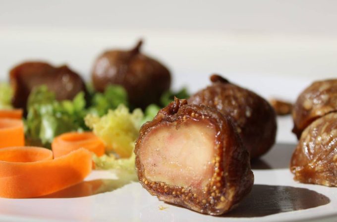 La Ferme du Luguen - figues au foie gras