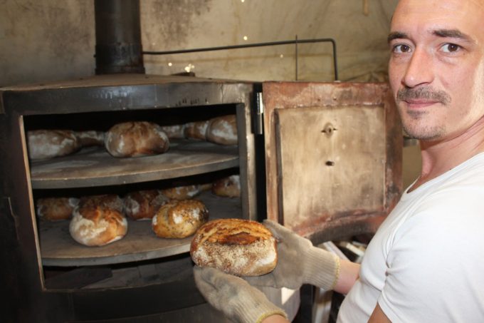 Atelier des Pains - sortie du four
