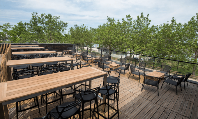 Awen Brew Pub - terrasse