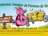 Les Trois Chênes - panneau et logo