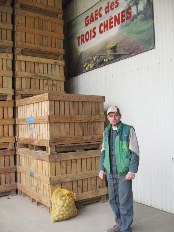 Les Trois Chênes - stockage des pommes de terre
