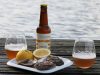 Brasserie artisanale Le Grain du Ponant - huîtres, citron et Belon