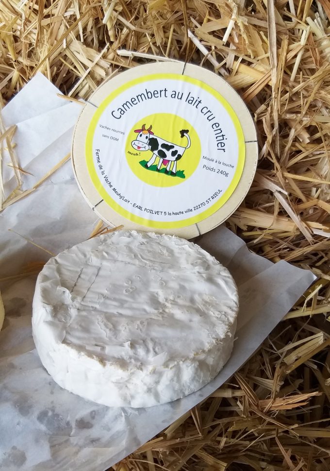Ferme de la Vache Meugh Lait - camembert au lait cru
