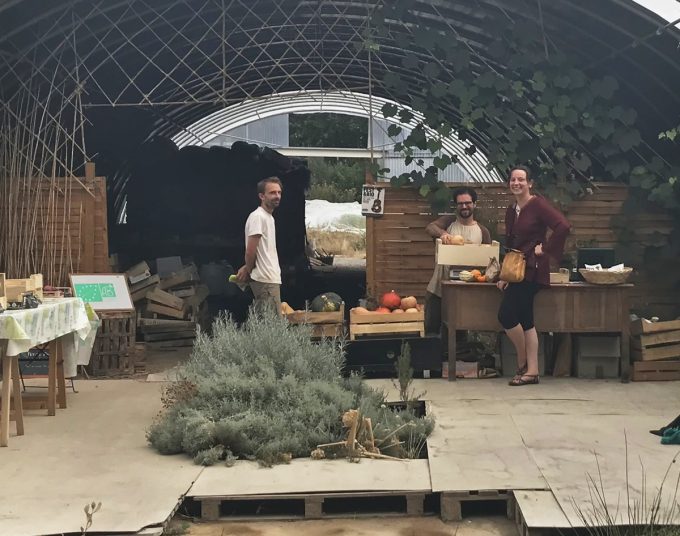 La Ferme des Petits Bonhommes - étal de vente directe