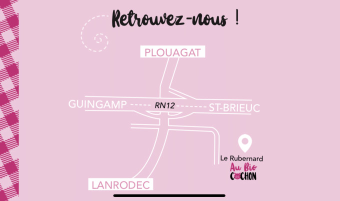 Au Bio Cochon - plan