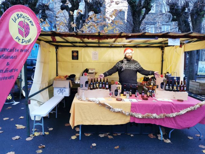 La Brasserie de Dinan - étal de vente