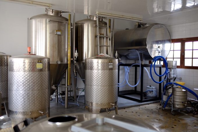 Brasserie Kerampont - les cuves