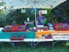 Ferme de Ty Nevez - étal sur le marché