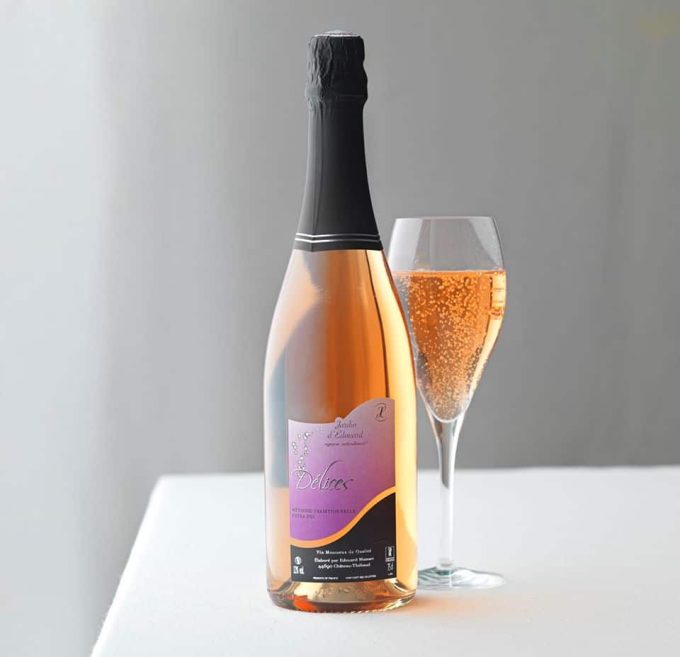 Le Jardin d'Édouard - vin rosé pétillant