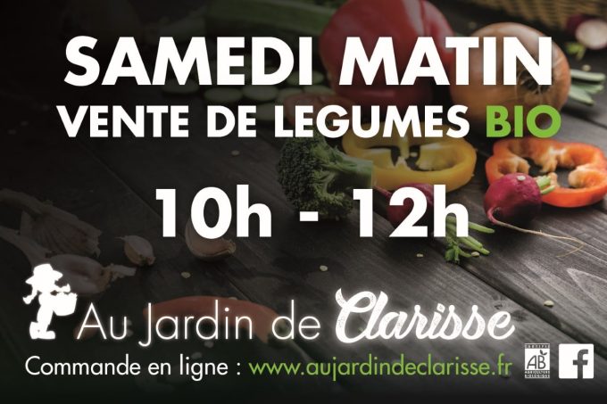 Au Jardin de Clarisse - marché sur place