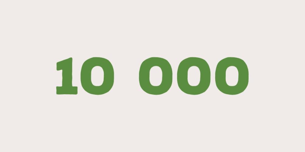 Près de 10 000 visiteurs sur une seule journée ! 💪