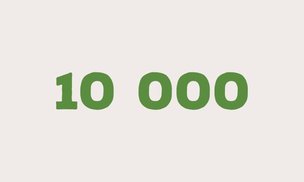 Près de 10 000 visiteurs sur une seule journée ! 💪