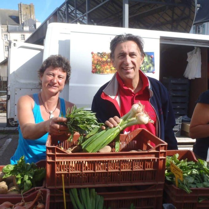 Sur le marché