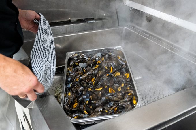 Aperibay - cuisson des coquillages