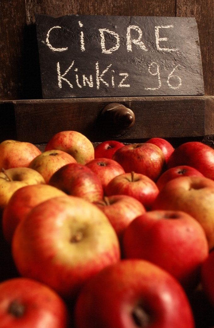 Pommes de la cidrerie du Manoir du Kinkiz
