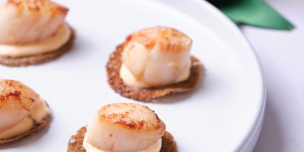 Recette de Noix de St Jacques et sauce au chorizo – Apéritif / Entrée