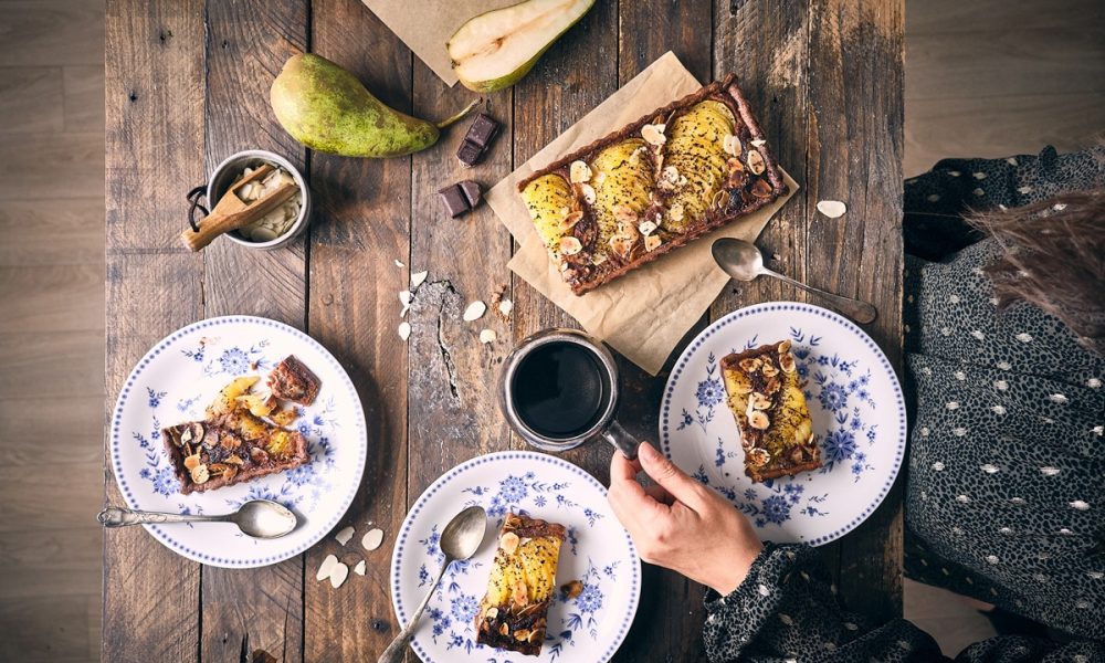 Tarte Bourdaloue aux Poires (Tarte Amandine) : Recette Facile