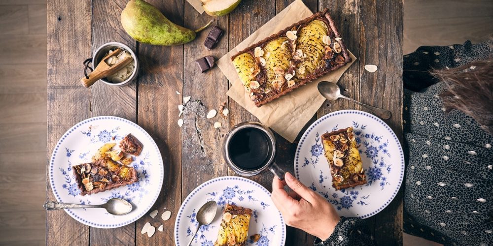 Tarte Bourdaloue aux Poires (Tarte Amandine) : Recette Facile