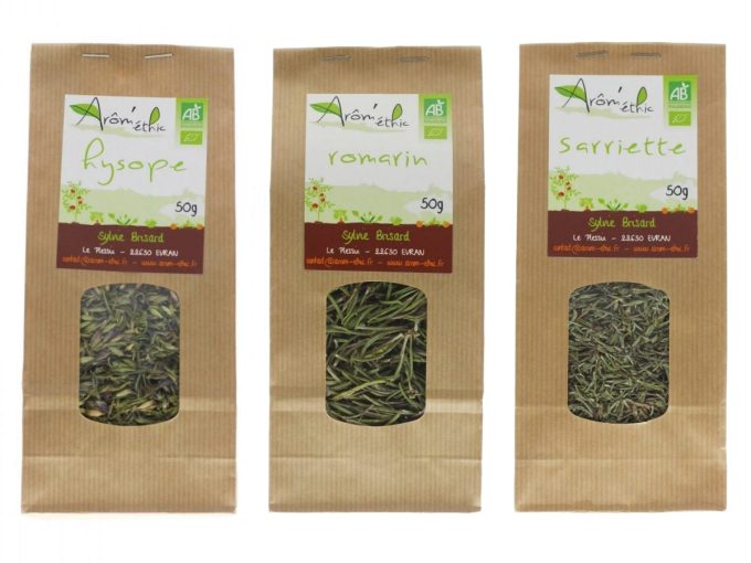 Aromatiques en sachet