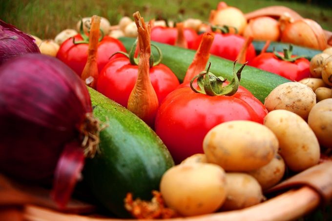 Joli parnier de légumes