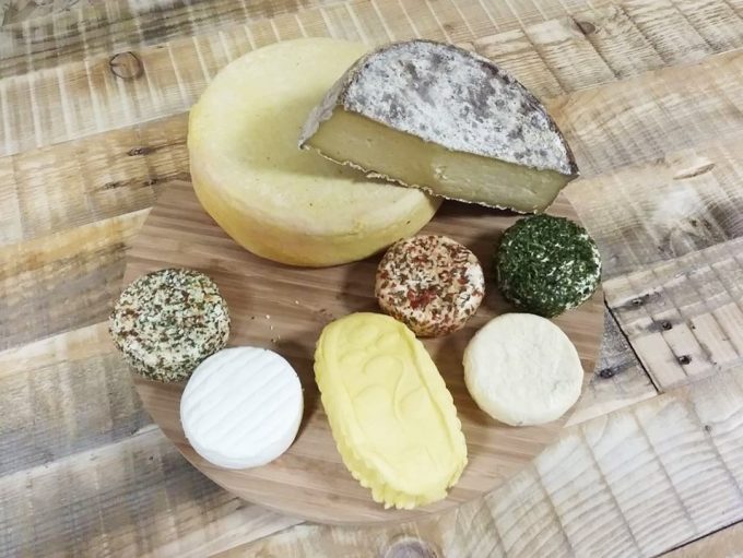 Au Pré de la Terre - Plateau de produits