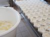 Fabrication du fromage de chèvre moulé
