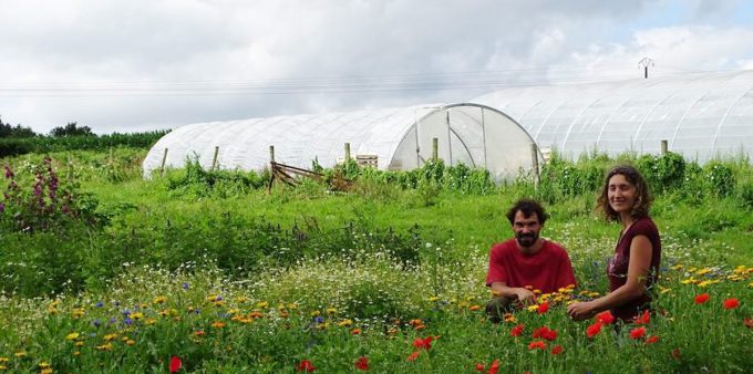 La Bocalerie d'ici - Lucie et Thomas dans les fleurs