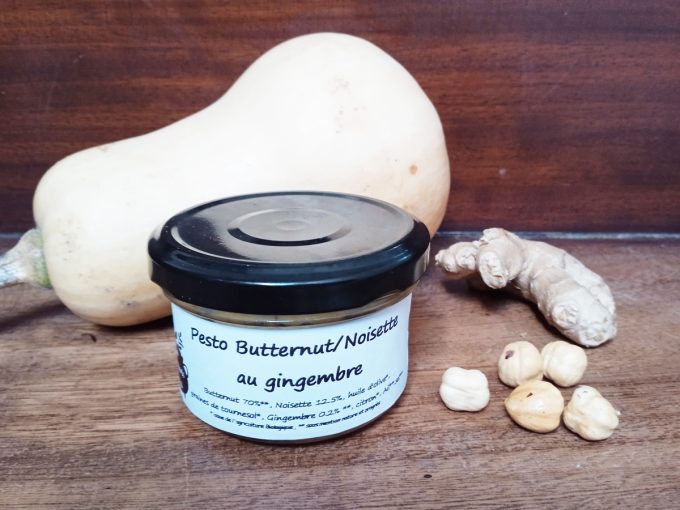 La Bocalerie d'ici - pesto butternut et noisettes au gingembre