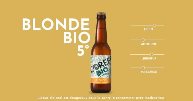 Bière blonde bio