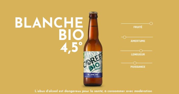 Bière blanche bio