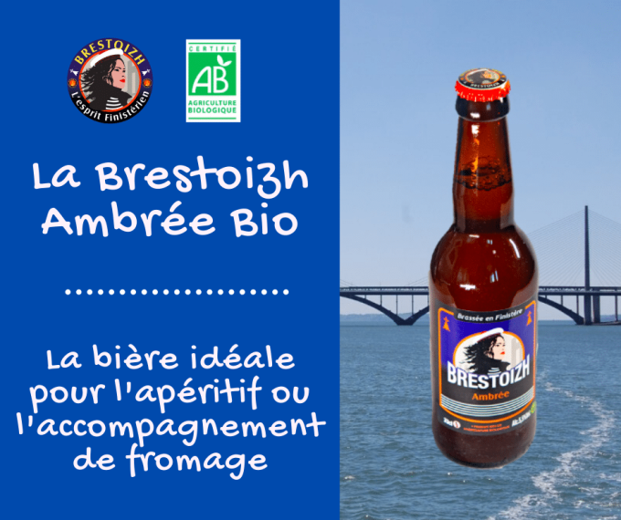La Brestoizh, bière ambrée bio