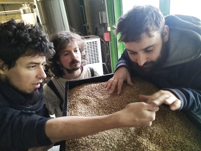 Brasserie de l'Éclaircie - trois amis