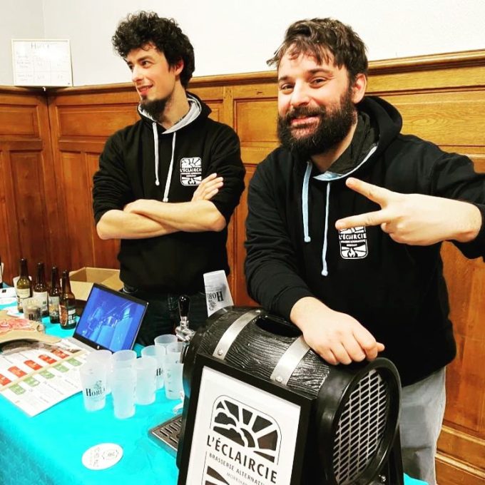 Brasserie de l'Éclaircie - stand de présentation