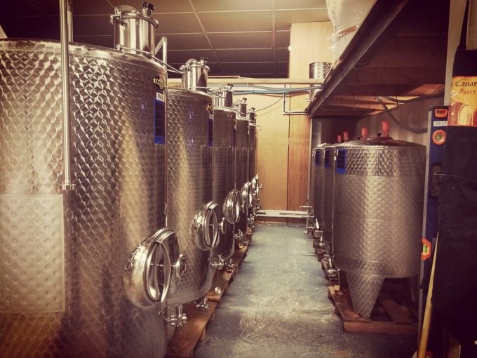 Brasserie Nautile - cuves de brassage