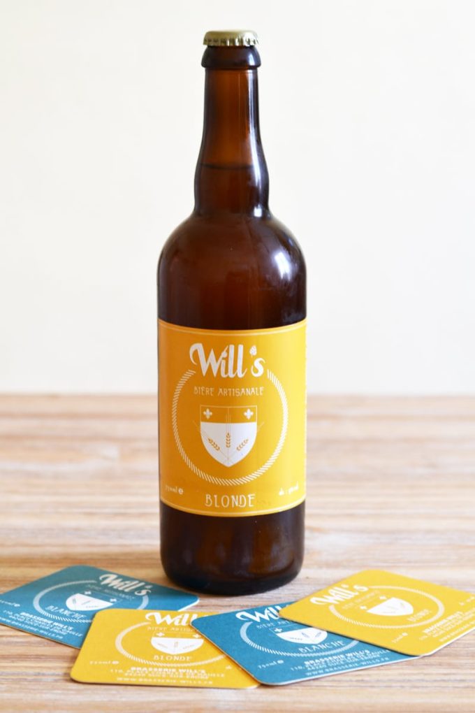 Bière blonde artisanale