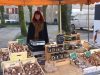 Différentes variétés de champignons proposés sur le marché de vannes