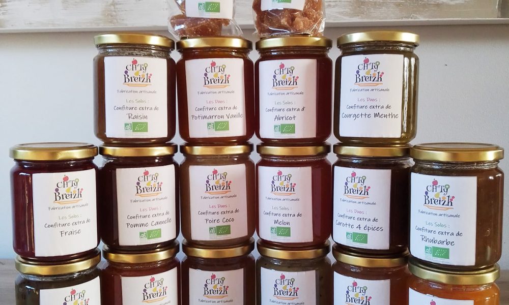 Ch&rsquo;ty Breizh : Confitures et pâtes de fruits artisanales et bretonnes