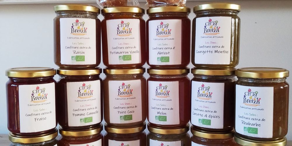 Ch&rsquo;ty Breizh : Confitures et pâtes de fruits artisanales et bretonnes