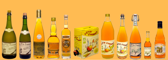 Cidrerie Le P'tit Fausset - gamme