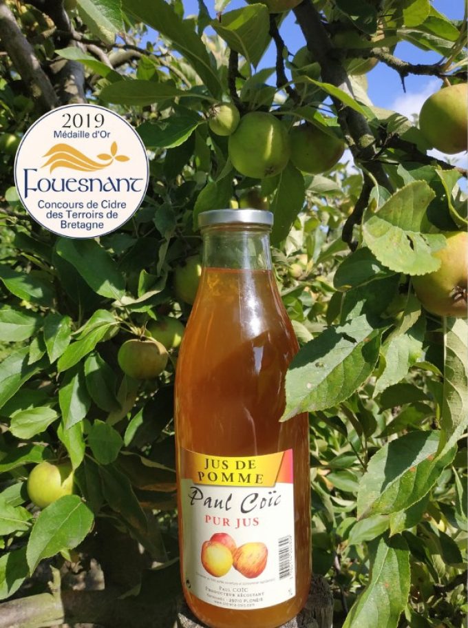 Jus de pomme - Médaille d'Or 2019