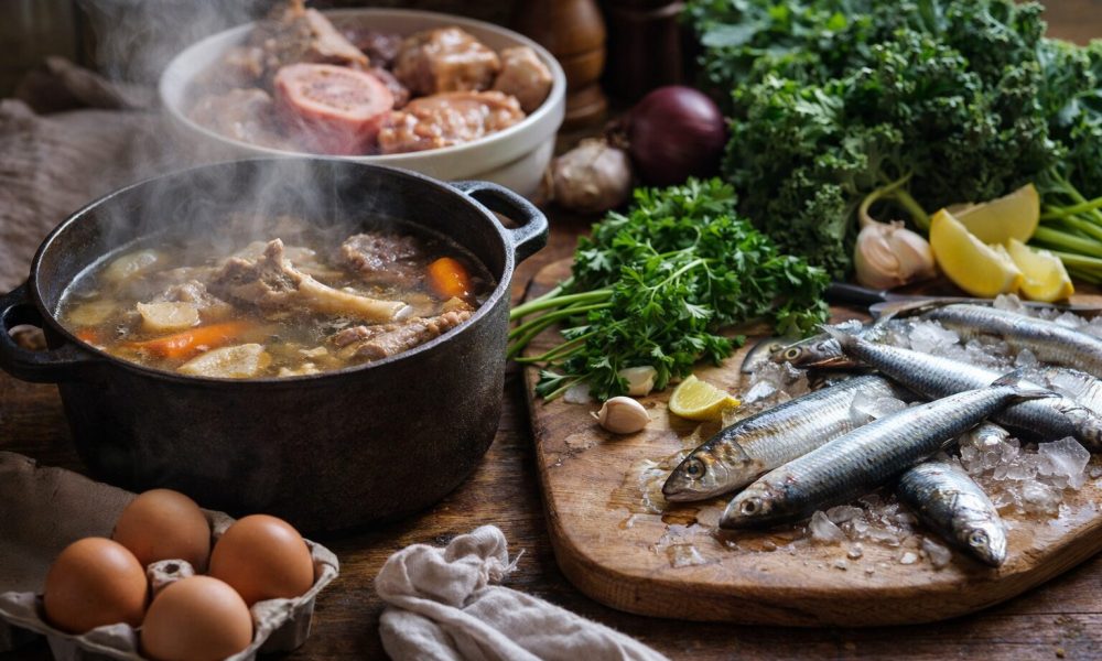 Bouillon d’os, poisson, abats : quels aliments bretons riches en collagène ?