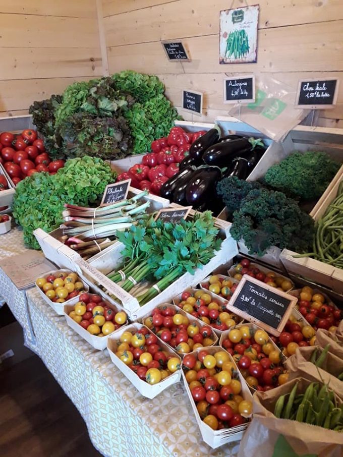 Vente de légumes de saison
