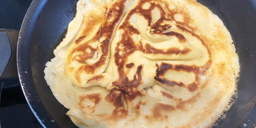 Farz pitilig (le far breton à la poêle) : Recette en photos et vidéo