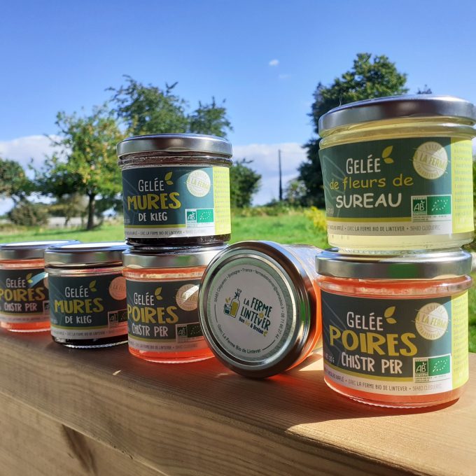 La Ferme Bio de Lintever - gamme de confitures et gelées