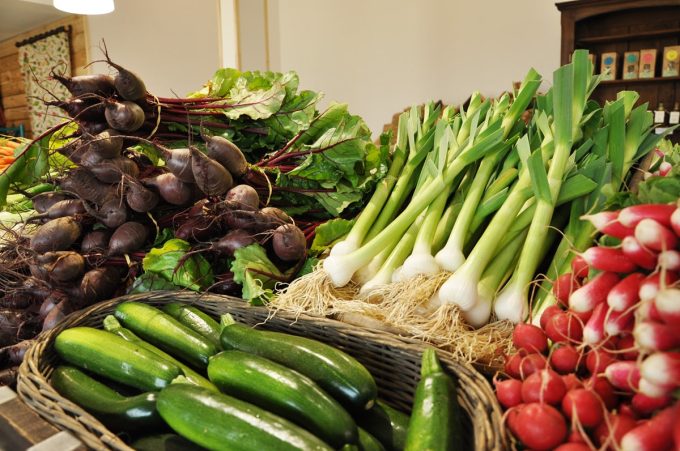 La Ferme de Kerlou - assortiment de bio légumes