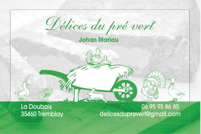 Ferme Délices du Pré Vert - affiche