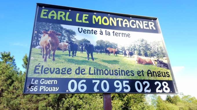 Panneau de la ferme