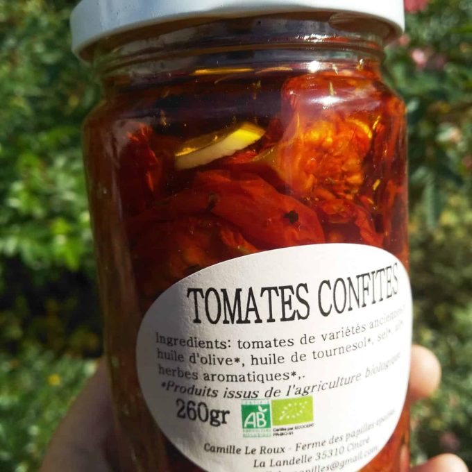 Camille Le Roux – Ferme les papilles épatées - tomates confites