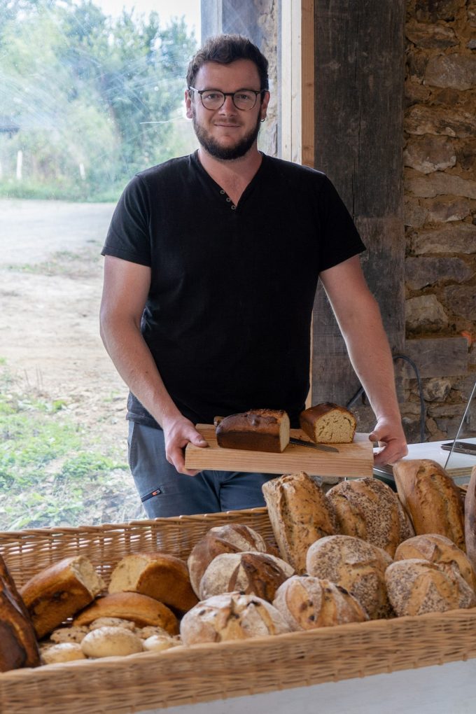 Pain réalisé à la ferme